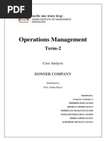 Donner Company Case Study Solution