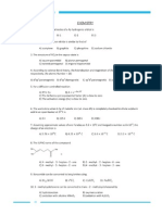 VITEEE 2014 Chemistry - Sample Papers