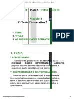EVP2012 - RED - M Dulo 4 - O Texto Dissertativo 2 (Tema e T Tulo)