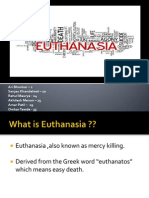 Group No.11 Euthanasia