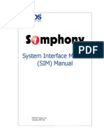 Simphony SIM Manual PDF