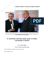 Roberto Marinho, o Gênio do Mal e o Poder das Organizações Globo no Brasil