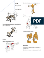 Rutina para El Gym