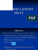 Specific Latent Heat