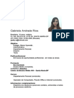 CV Gabriela
