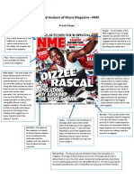 Task 1 Detailed Analysis of Music Magazine Dizzy Rascal