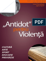 Revista "ANTIDOT PENTRU VIOLENȚĂ" - Liceul Tehnologic "Spiru Haret" TGV