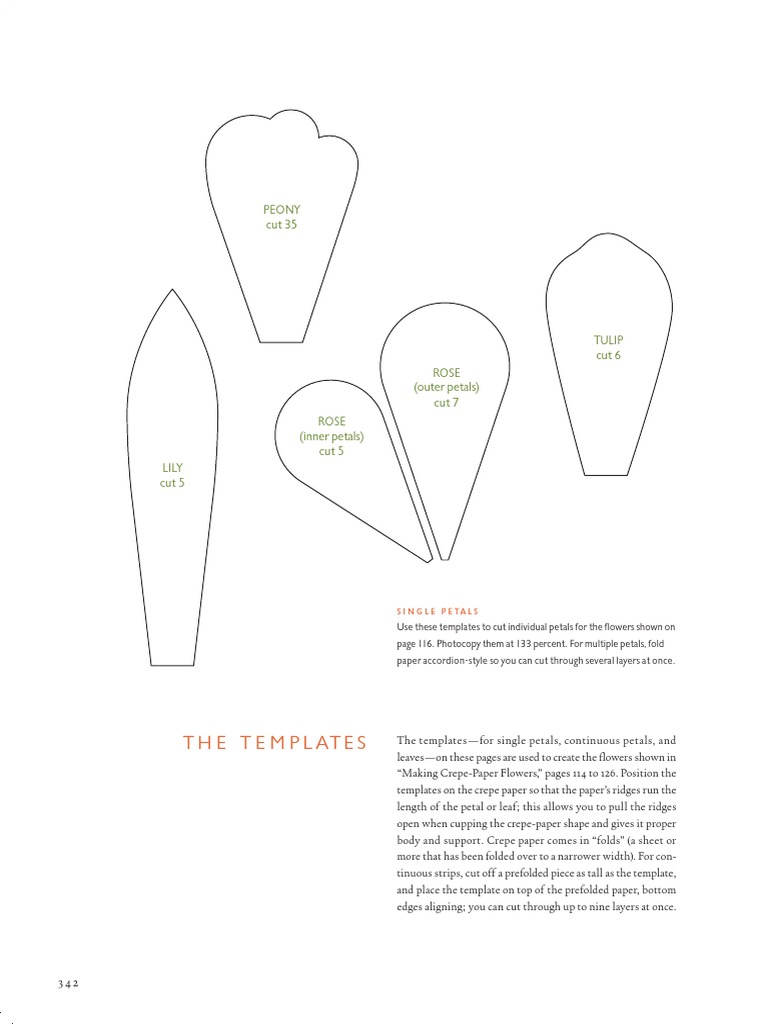 Crepe Paper Flowers Templates (1)