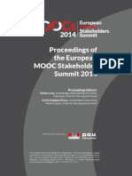 Proceedings Moocs Summit 2014