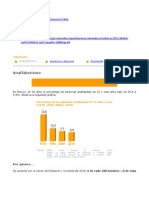 Indice de Alfabetizacion en Mexico