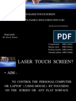 Eng Step and Ir Based Touch Screen For Win 8 Os