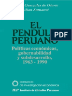 Gonzales de Olarte - El Pendulo Peruano