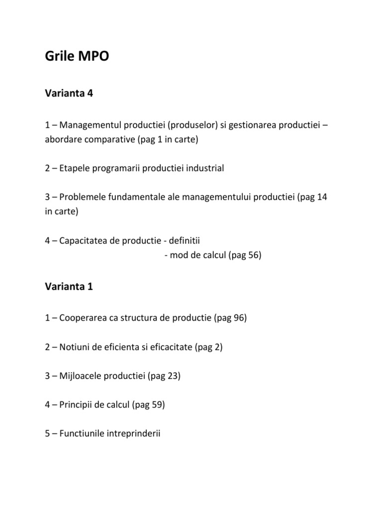 Grile MPO | PDF