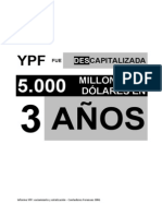 Informe sobre el vaciamiento de YPF