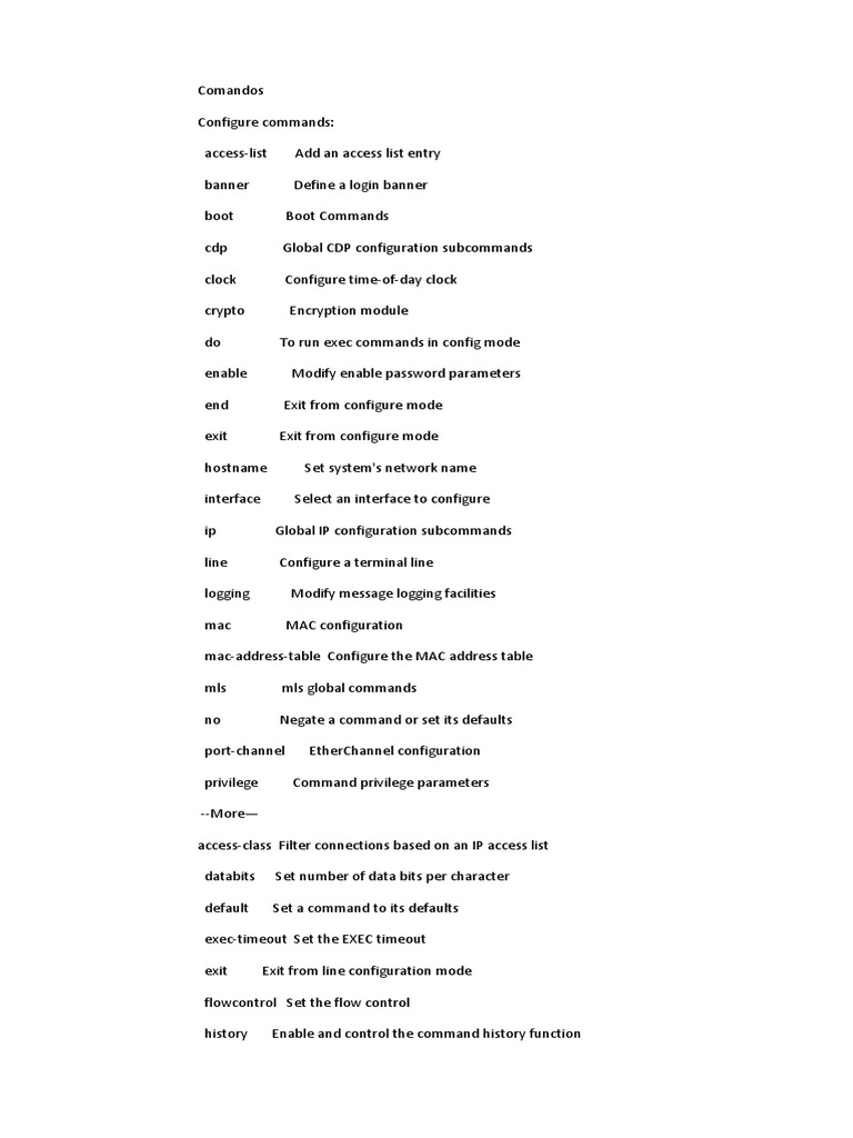 Command Configuration Guide | PDF