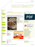 Crumble Aux Fruits de Votre Choix PDF