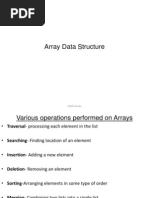 Array Data Structure Lect-3