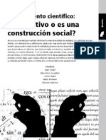 Conocimiento científico: ¿objetivo o construcción social