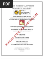 Download A STUDY ON EMPLOYEE WELFARE AND SATISFACTION IN PUNJAB CHEMICALS by ManSaini SN21102969 doc pdf