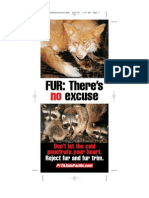 Fur There Is No Excuse Leaflet AUS NZ ENG