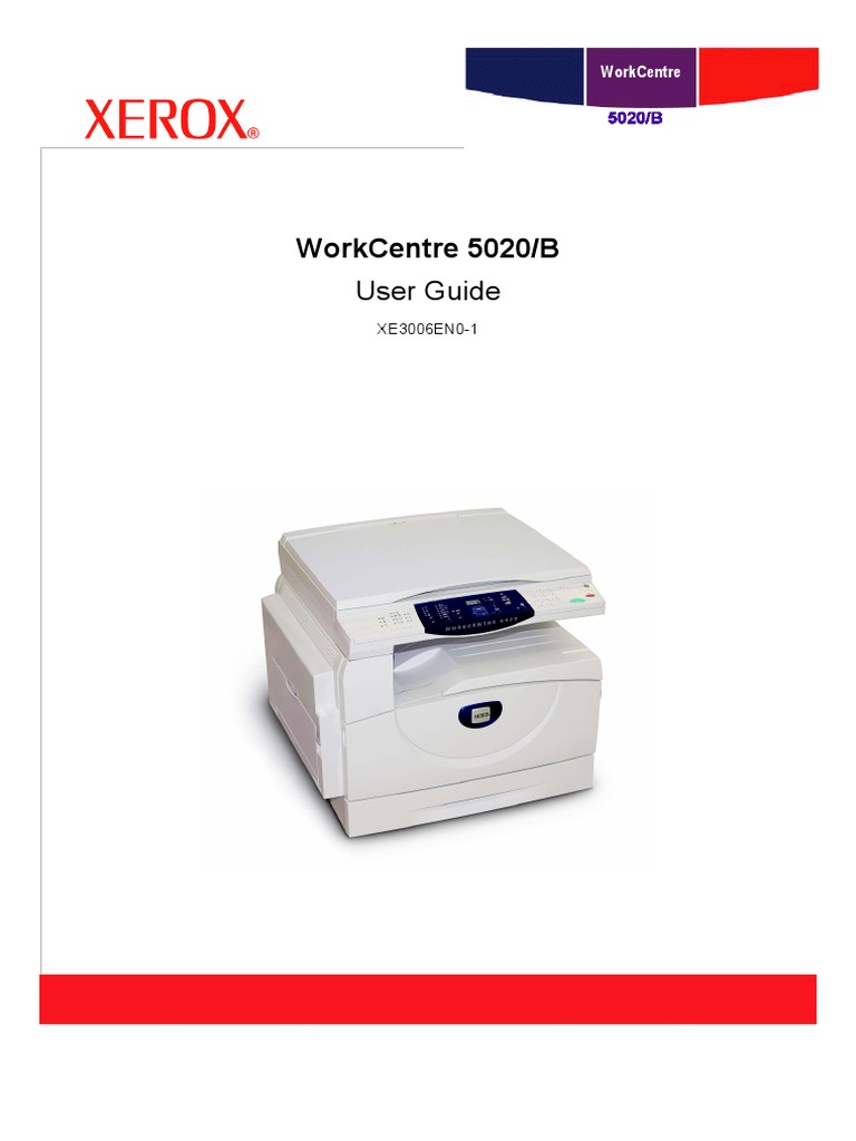 Xerox WorkCentre 5020 Manual Service | PDF | Ac Power Plugs And