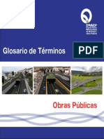 Glosario Obras Publicas