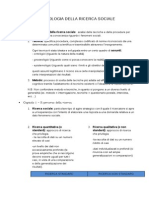 Metodologia Della Ricerca Sociale - Introduzione e Cap.1