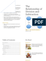 The Relationship Between Division and Subtraction