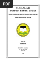 Sumber Hukum Islam