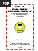 Download Psikologi Pendidikan Pada Pendidikan Anak Usia Dini by Eka L Koncara SN21104441 doc pdf