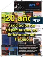 Enfermería del Trabajo, volumen 4, número 1, 2014