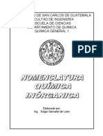 NOMENCLATURA QUIMICA