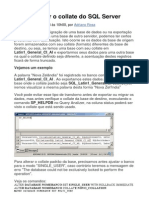 Alterar Collation SQL Server Banco de Dados