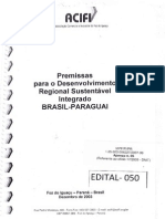 Premissas para o Desenvolvimento Regional Sustentável Integrado BR-PY