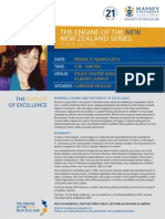 Massey University Lecture: Lorraine Moller Fri 21st March 2014