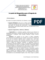 1era Parte Del Diagnostico para El Proyecto de Aprendizaje