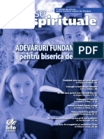 Adevaruri Fundamentale Pentru Biserica de Astazi