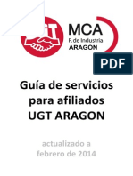 Guía de servicios afiliados ugt aragon