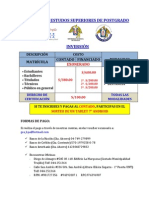 Inversion Diplomado Gerencia de Operaciones