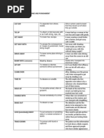 Phrasals Verbs - Crime and Punishment