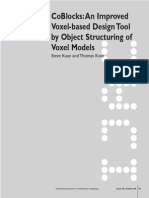 Coblocks:An Improved Voxel-Based Design Tool by Object Structuring of Voxel Models