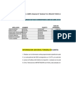 Ejemplo de Concatenar y Buscar Planilla de Sueldos