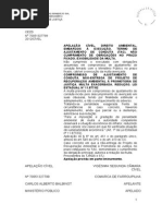 JURISPRUDÊNCIA SOBRE TAC - DIREITO AMBIENTAL.