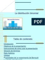Modulo Sobre La Distribucion Binomial Por Wallter Lopez