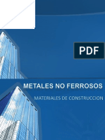 Metales No Ferrosos.