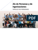 Desarrollo de Personas y de Organizaciones