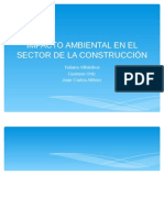 IMPACTO AMBIENTAL EN EL SECTOR DE LA CONSTRUCCIÓN