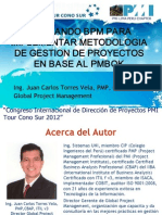 BMP para Proyectos en Base Al PMBOK