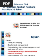 Download deteksi dini gangguan tumbuh kembang anak usia 3-5 tahunppt by Anggita Madhyaratri SN211107812 doc pdf
