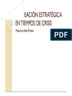 Planeacion Estrategica en Tiempos de Crisis